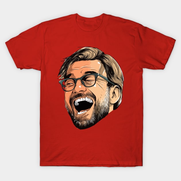 klopp happy face T-Shirt by brandonluo